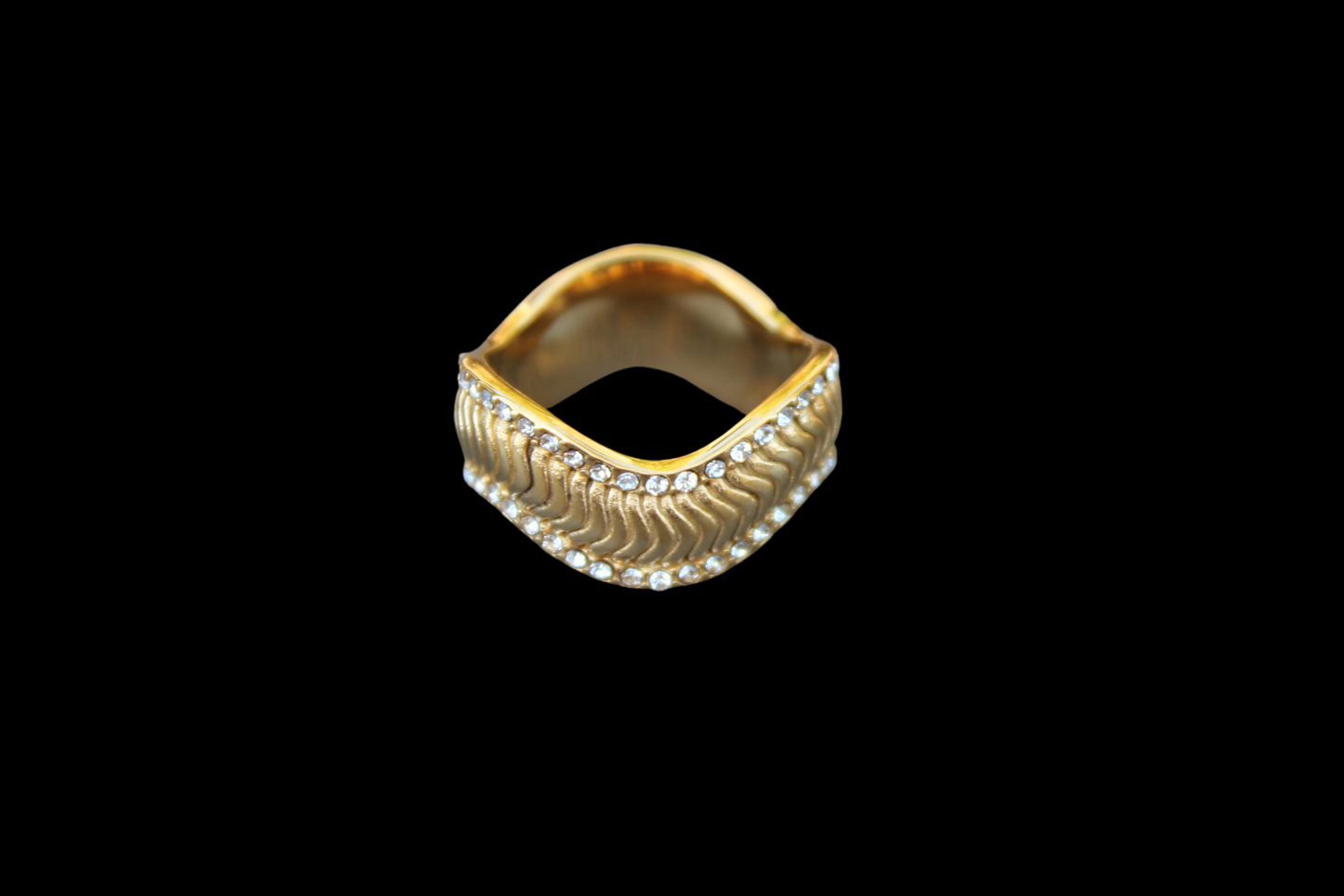 Zuri - Vintage Retro Gold Ring