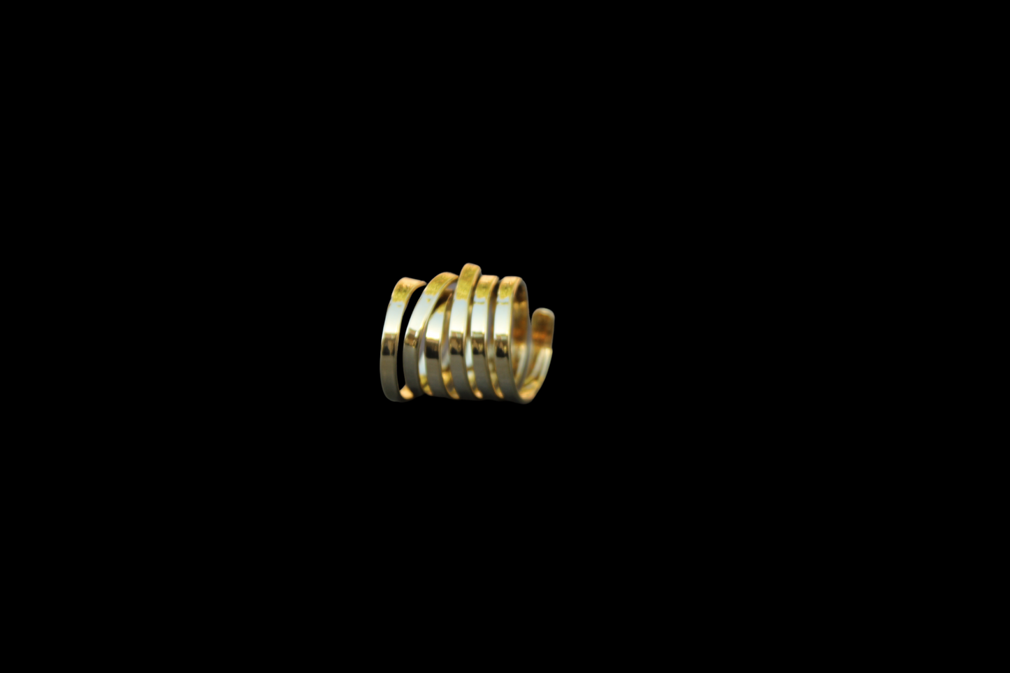 Mosi - Avant Garde Abstract Ring