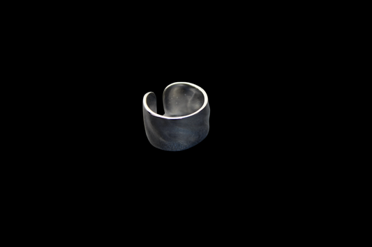 Desta (Silver) - Stackable Statement Classic Ring